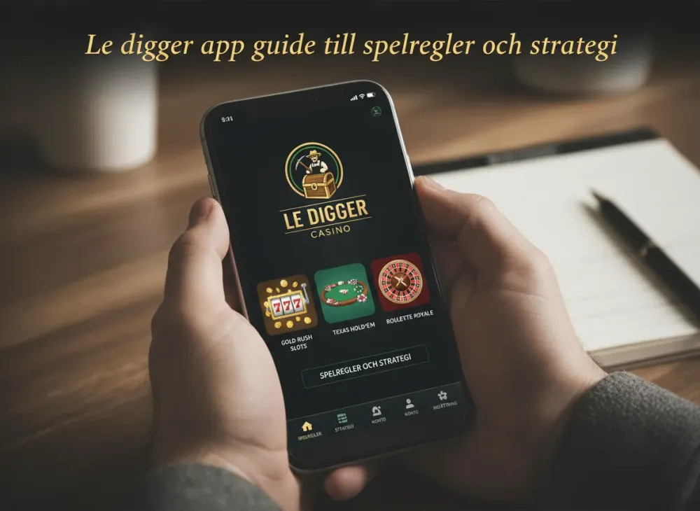 Le digger app guide till spelregler och strategi